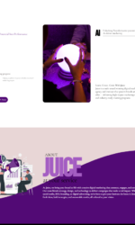 juice, concept digital marketing agency website