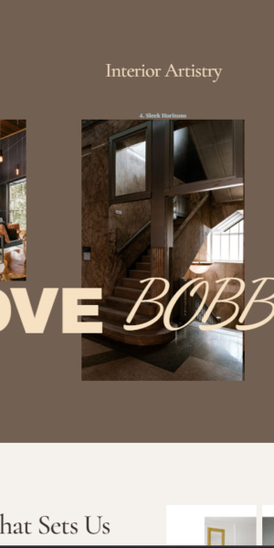 Bobby designs, concept Interior design Company website Bobby designs, concept Interior design Company website